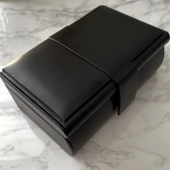 Black Leather Watch or Bracelet Valet - Picture 9 of 9